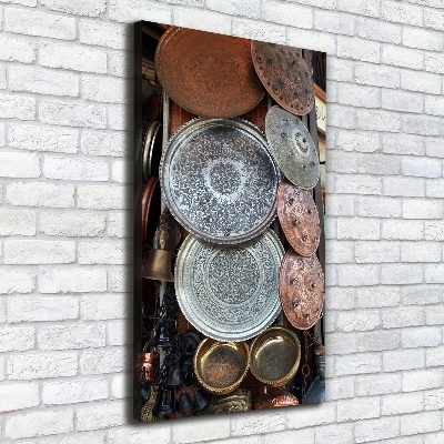 Wandbild vertikales Basar in Damaskus