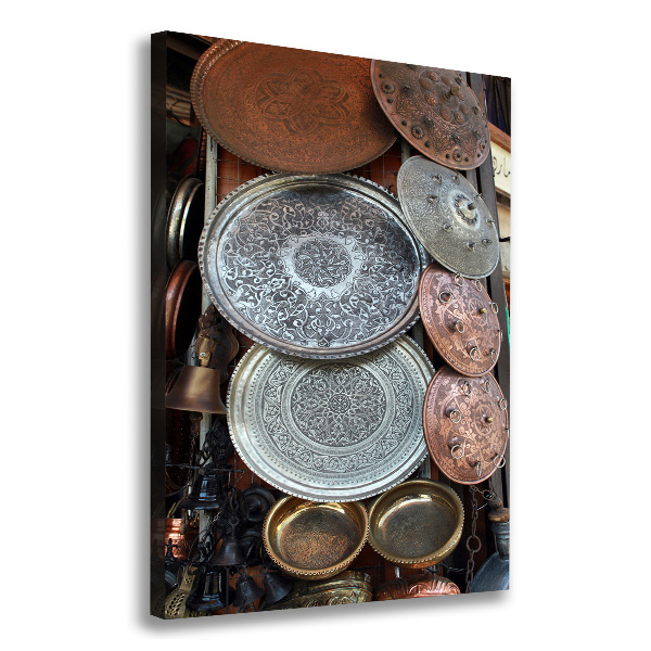 Wandbild vertikales Basar in Damaskus