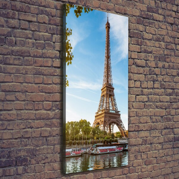 Foto leinwand vertikales Eiffelturm Paris