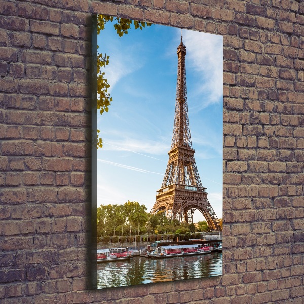 Foto leinwand vertikales Eiffelturm Paris