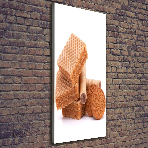 Foto auf leinwand vertikales Cookies