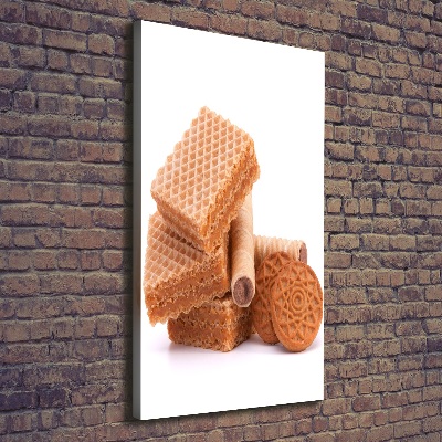 Foto auf leinwand vertikales Cookies