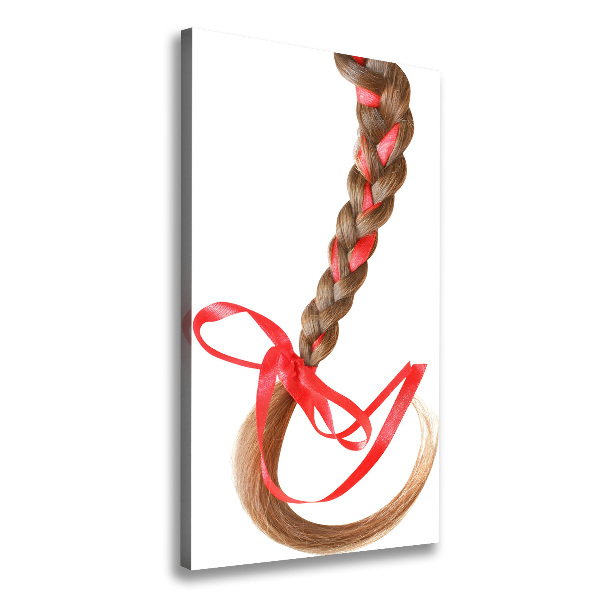 Foto auf leinwand vertikales Flechten