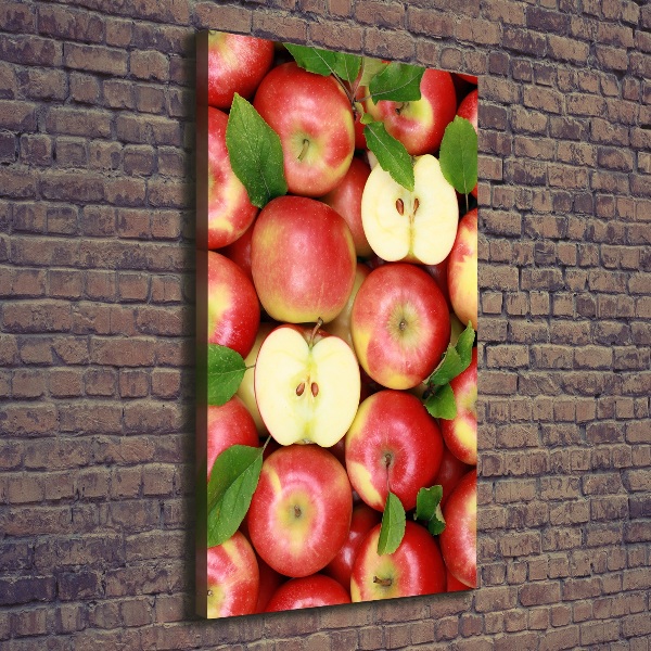Foto leinwand vertikales Äpfel