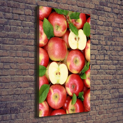 Foto leinwand vertikales Äpfel