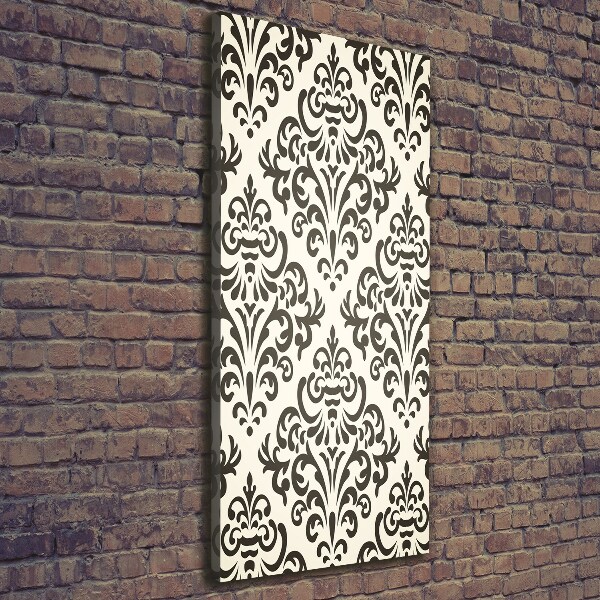 Foto auf leinwand vertikales Ornamenthintergrund