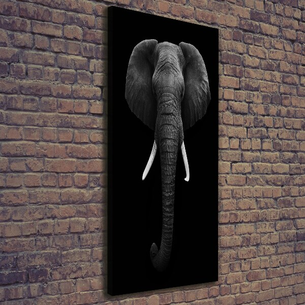 Wandbild vertikales Afrikanischer Elefant