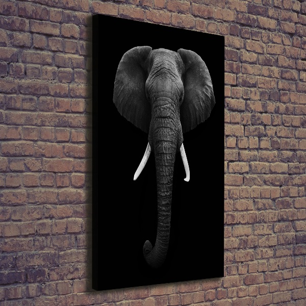 Wandbild vertikales Afrikanischer Elefant