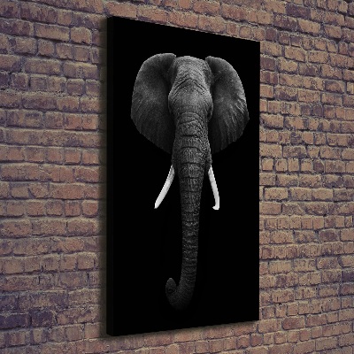 Wandbild vertikales Afrikanischer Elefant