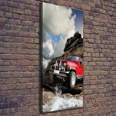 Wandbild vertikales Geländewagen