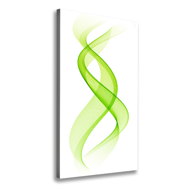 Wandbild vertikales Bunte Wellen