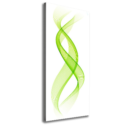 Wandbild vertikales Bunte Wellen