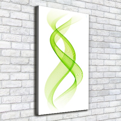 Wandbild vertikales Bunte Wellen