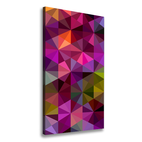 Wandbild vertikales Abstrakte Wellen