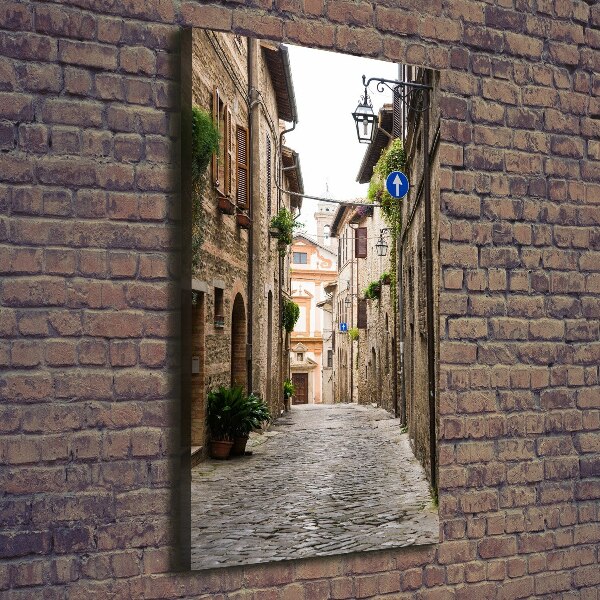 Foto auf leinwand vertikales Italienische Straßen