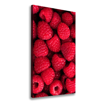 Wandbild vertikales Himbeeren