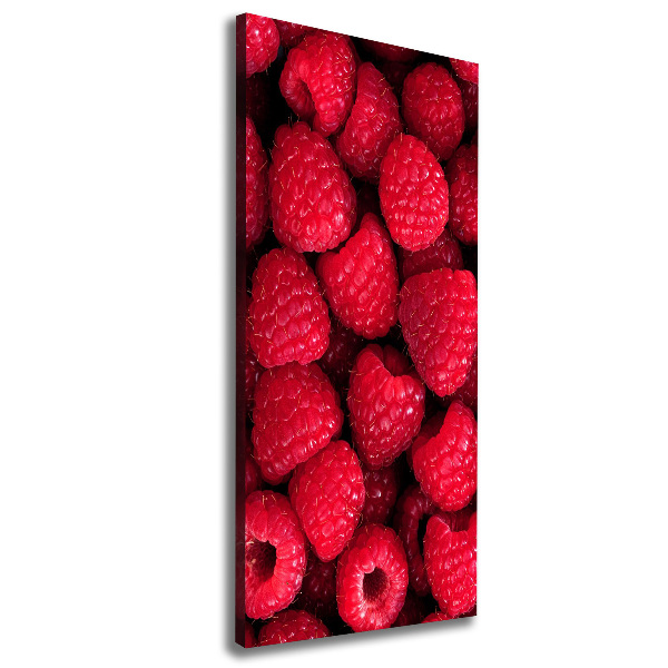 Wandbild vertikales Himbeeren