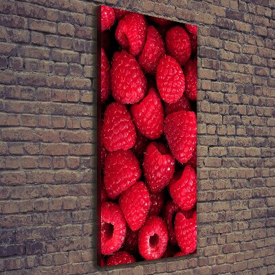 Wandbild vertikales Himbeeren