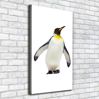 Foto leinwand vertikales Pinguin