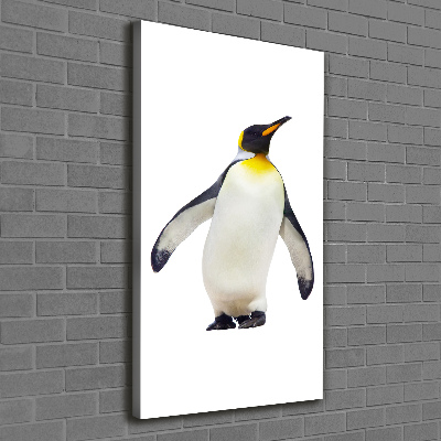 Foto leinwand vertikales Pinguin