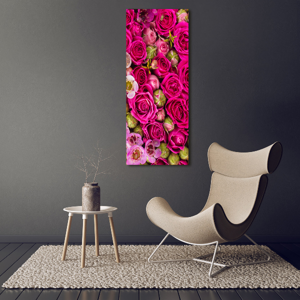 Wandbild vertikales Ein Blumenstrauß