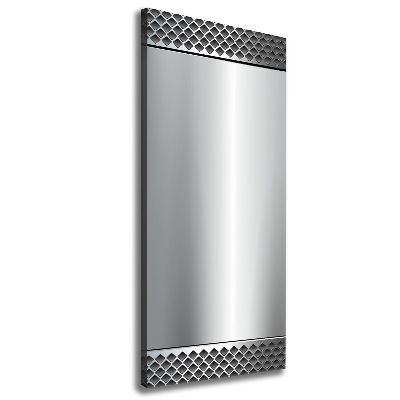 Foto leinwand vertikales Metallischer Hintergrund
