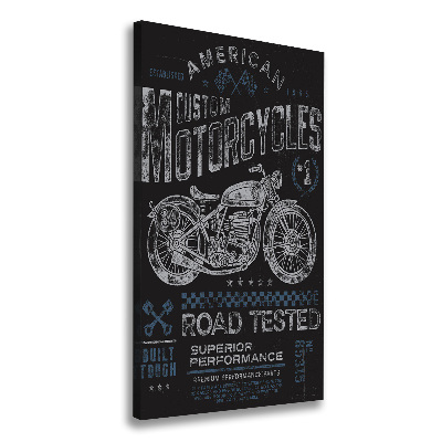 Wandbild vertikales Automobil