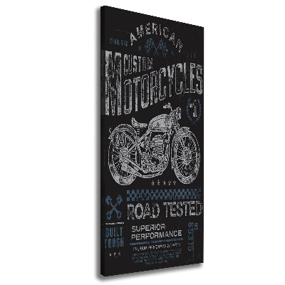 Wandbild vertikales Automobil