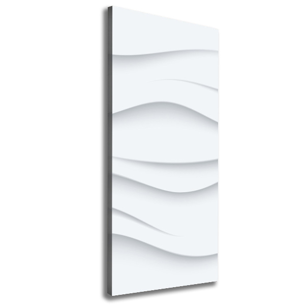 Foto auf leinwand vertikales Abstrakte Wellen