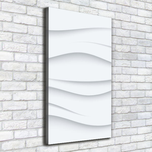 Foto auf leinwand vertikales Abstrakte Wellen