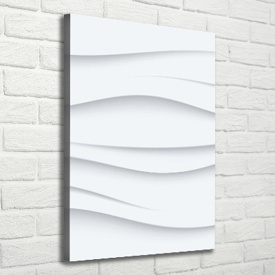 Foto auf leinwand vertikales Abstrakte Wellen