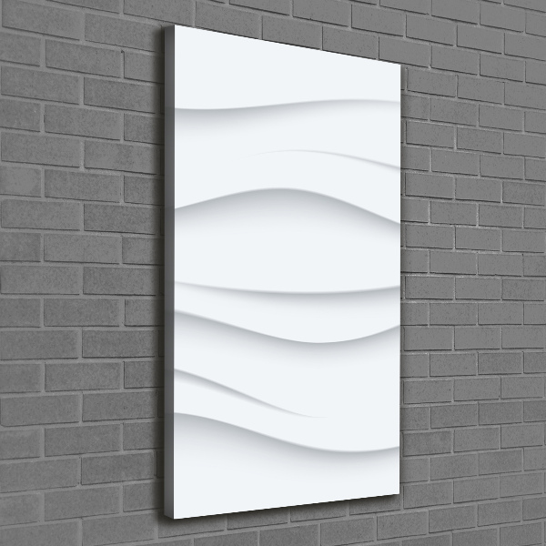Foto auf leinwand vertikales Abstrakte Wellen