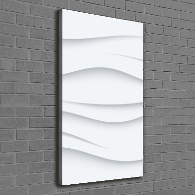 Foto auf leinwand vertikales Abstrakte Wellen