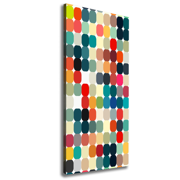 Foto auf leinwand vertikales Geometrischer Hintergrund