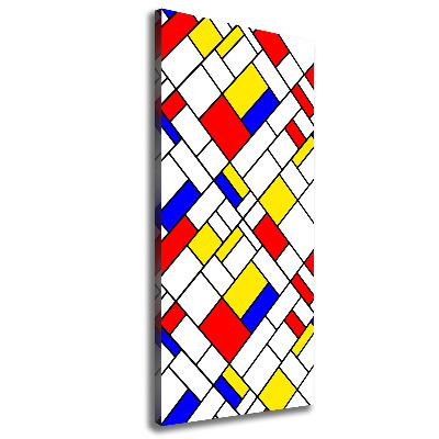 Wandbild vertikales Abstraktion