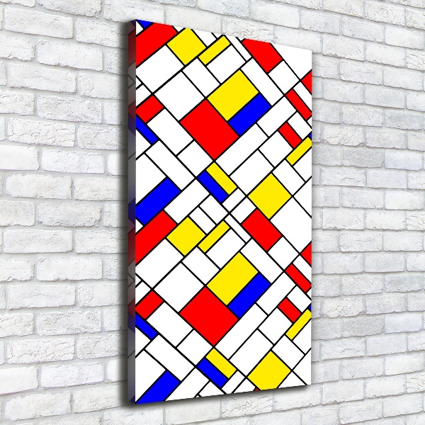 Wandbild vertikales Abstraktion