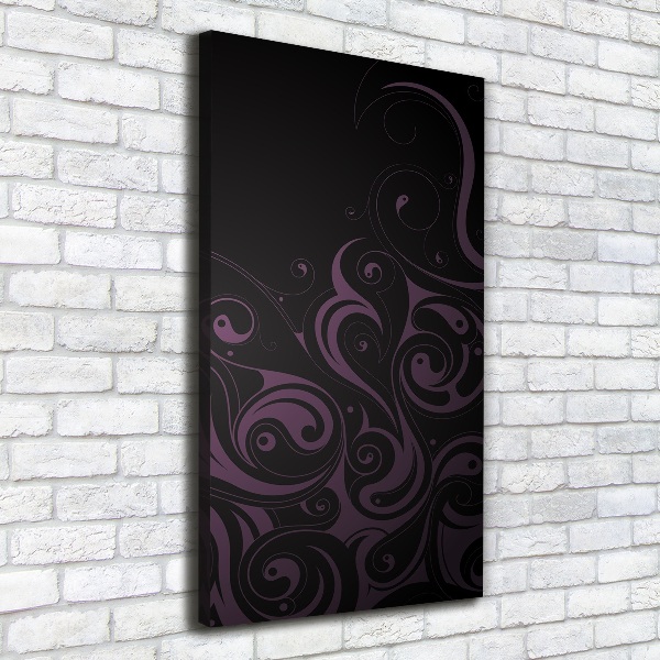 Foto leinwand vertikales Ornamente