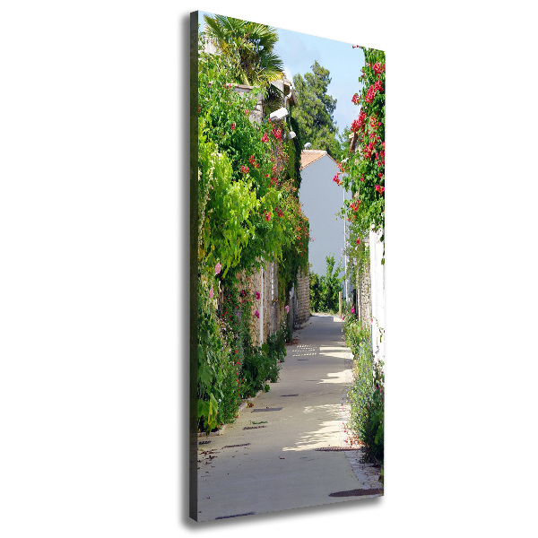 Wandbild vertikales Französische Straßen