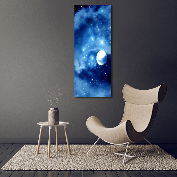 Wandbild vertikales Vollmond