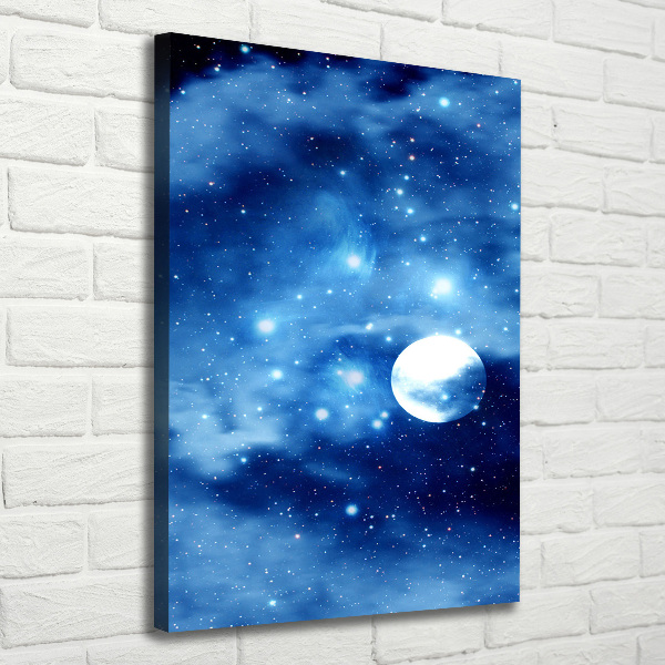 Wandbild vertikales Vollmond