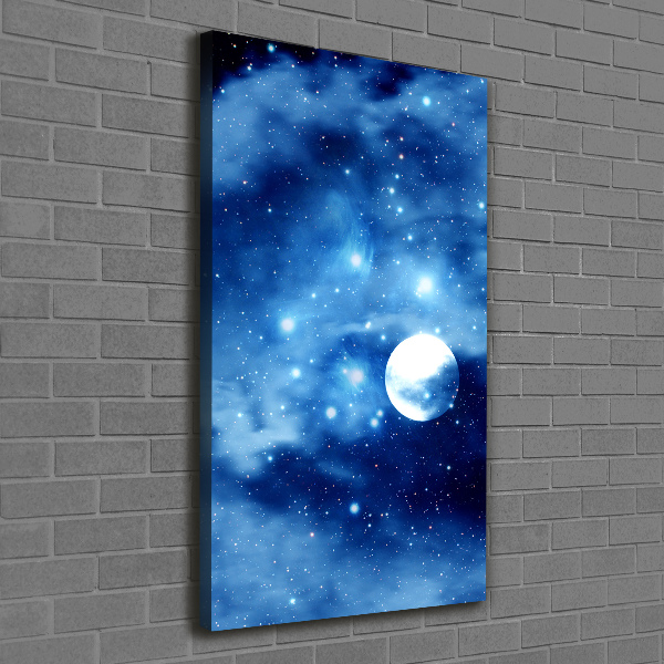 Wandbild vertikales Vollmond