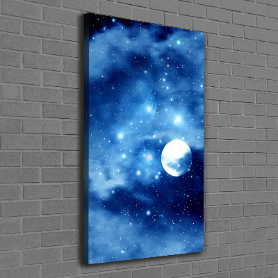 Wandbild vertikales Vollmond