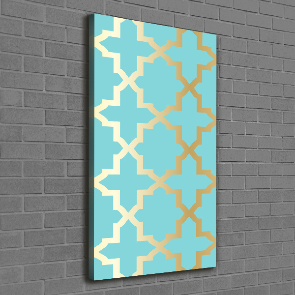 Wandbild vertikales Arabisches Muster