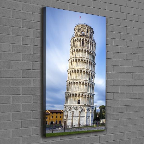 Foto auf leinwand vertikales Schiefer Turm von Pisa