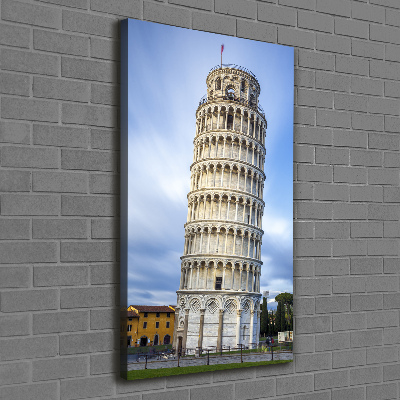 Foto auf leinwand vertikales Schiefer Turm von Pisa