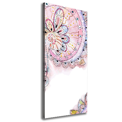 Foto auf leinwand vertikales Abstraktes Muster