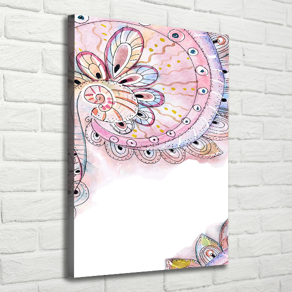 Foto auf leinwand vertikales Abstraktes Muster