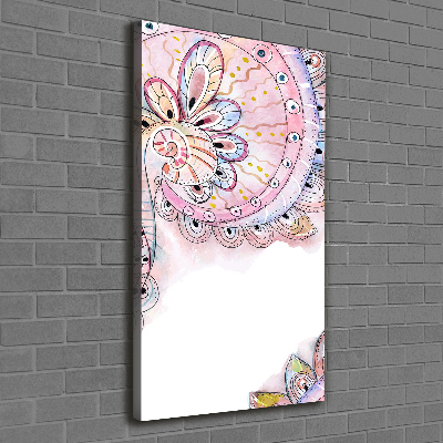 Foto auf leinwand vertikales Abstraktes Muster