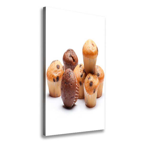 Foto leinwand vertikales Cupcakes
