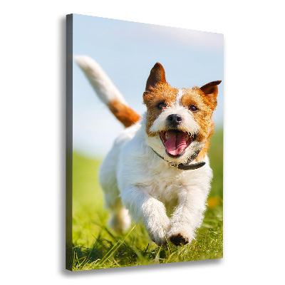 Wandbild vertikales Jack Russell Terrier